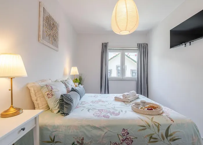 Hostwise - Bright & Spacious Flat W/ Garage Oporto